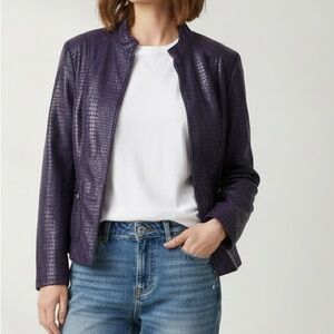 ELEMENTZ Deep Purple Jacket/Blazer  size L